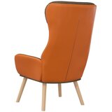  Stolica za opuštanje od tkanine i PVC-a smeđa | shoptok.hr