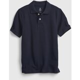 GAP Blue Boys' Children's Polo T-Shirt Organic Catton Cene