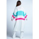 Fimfi Woman's Cardigan I1005 Sky | Eponuda.ba