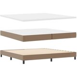  Okvir kreveta s madracem Boja cappuccina 200 x 200 cm | shoptok.hr