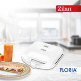 Floria Toaster za sendviče, LED indikator, 750 W - ZLN4304 | Shoptok.si
