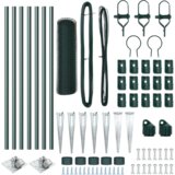 vidaXL heksagonalna ograda zelena 0.6x10 m čelik | shoptok.hr