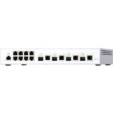 Qnap Systems QSW-M408-4C 12-portni pametni upravljani preklopnik [4x 10GbE SFP+/RJ45 Combo 8x 1GbE (RJ45) sloj 2 upravljanje mrežom] | shoptok.hr