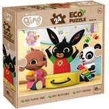 Lisciani Giochi Bing in prijatelji igrajo glasbo 24-delni Eko puzzle 70x50 cm - Lisciani Cene