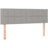  Krevet s oprugama i madracem svjetlosivi 140x190 cm od tkanine | shoptok.hr