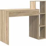  Stol s policom Sonoma hrast 100 x 40 x 90 cm Konstruirano drvo | shoptok.hr