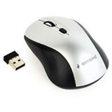 Gembird Miš GEMBIRD MUSW-4B-02-BS, wireless , optical, black/silver, up to 1600 dpi Cijene