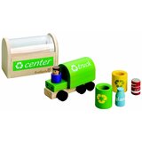 Everearth Lesena igrača - vozilo za ločevalne odpadke (art. 32666) | Shoptok.si