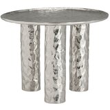 Ellos Home Okrugao stolić za kavu aluminijski u srebrnoj boji ø 60 cm Art – | shoptok.hr