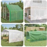 vidaXL Cerada s rupama 2 kom. Zelena 4 x 4 m 260 gsm PE - 4 x 4 m 2 Zelena Cijene