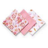 BabyOno Bambus tetra plenice Boho listi, roza | Shoptok.si