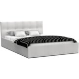 Molarem Home Tapecirani krevet RINO 160*200 bijela tkanina | shoptok.hr