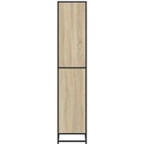  Polica za knjige sonoma hrast 80,5x35x170,5cm konstruirano drvo | shoptok.hr