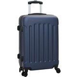 vidaXL Set kovčkov 3 kosi Trdi temno modri 20” 24” 28” ABS | Shoptok.si