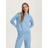 pulover s kapuco - modra