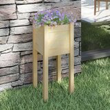 vidaXL Vrtna sadilica 31 x 31 x 70 cm od masivne borovine Cijene