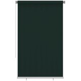  Vanjska roleta za zamračivanje 140 x 230 cm tamnozelena HDPE | Shoptok.si