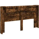  Uzglavlje S LED lampica Dimljeni hrast 180 x 16,5 x 103,5 cm | shoptok.hr