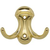 SIRO Garderobna kuka (D x Š x V: 84 x 67 x 33 mm, Broj kuka: 2 Kom., Zlatna, Čelik) Cijene