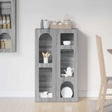  Strani šal Siva Sonoma 59 x 35 x 100,5 cm Konstruiran les, (5000108217) | Shoptok.si