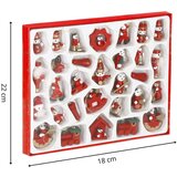  Set božićnih ukrasa od drveta - 30 komada | shoptok.hr