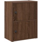 Maison Chic Knjižna omara - Knjižni regal rjavi hrast 40x24x52 cm inženirski les, (21725848) Cene