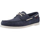 Sebago Mokasini DOCKSIDES PORTLAND NUBUCK Modra Cene