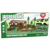 Lean_Toys Kmetija, hlev, živalska domačija, kmetija, dva traktorja | Shoptok.si
