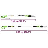 Električna teleskopska motorna pila 25 cm 710 W Slike