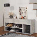 vidaXL Klupa za cipele siva boja betona 105 x 30 x 45 cm od iverice Cijene
