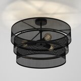  Crni plafonski luster GLUM 3xE27/60W/230V | Eponuda.com