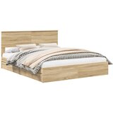  s od storage Sonoma hrast 160 x 200 cm Konstruirano drvo | shoptok.hr