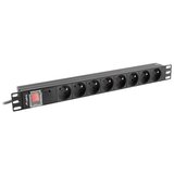 Lanberg POWER STRIP PDU RACK 19 (1U, 16A, 7X Shuko, 2m) Cijene