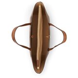 Polo Ralph Lauren Shopper torba 'Karly' smeđa / zlatna | shoptok.hr