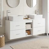  Set ormarića za kupaonicu 3 kom. Bijela 53 x 34,5 x 63 cm | shoptok.hr