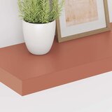  Polica na zidu 2 pcs Crvena 50 x 23 x 4 cm Konstruirano drvo | Eponuda.ba