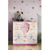  Dječja komoda - BALON - roza | shoptok.hr