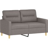  3-dijelni set sofa s jastucima smeđesivi od tkanine | shoptok.hr