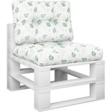  Jastuci za palete 2 kom s uzorkom lišća od tkanine | shoptok.hr