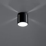 Nice Lamps Crna stropna svjetiljka s metalnim sjenilom Vulco – | shoptok.hr