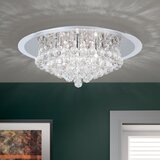 Orion DLU 2378/6/50-Kristalno plafonsko svetlo GLORIA 6xG9/40W/230V prečnik 50 cm hrom | Eponuda.com