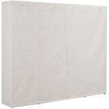 Furnova Garderobna omara iz blaga 200x40x170 cm bela, (21930281) | Shoptok.si