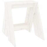  Stolci 2 kom bijeli 40 x 40 x 45 cm od masivne borovine | shoptok.hr