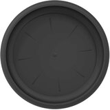  Krožni cvetlični pladenj 24 pcs Črna Ø 17,5 x 2 cm Plastika, (5000207699) | Shoptok.si
