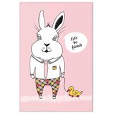  Slika - Rabbit\'s Friend (1 Part) Vertical 20x30 Na talijanskom platnu | shoptok.hr