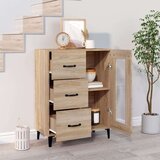  Komoda boja hrasta sonome 69 5x34x90 cm od konstruiranog drva | shoptok.hr