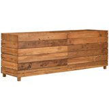 In Visoka greda 150x40x55 cm reciklirana tikovina in jeklo | Shoptok.si