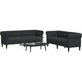 vidaXL 2-dijelni set sofa crni od tkanine | shoptok.hr