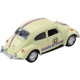 Classic Car Beetle Metal Drive Opening Doors Beige 1:32 | shoptok.hr