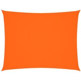  Jedro protiv sunca od tkanine pravokutno 3,5 x 4,5 m narančasto | shoptok.hr
